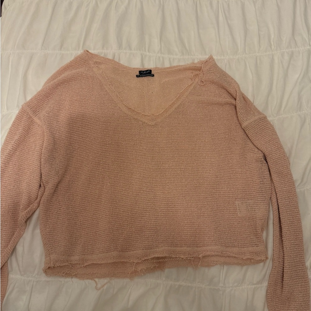 Urban Outfitters Out From Under Sweater in Light Pink